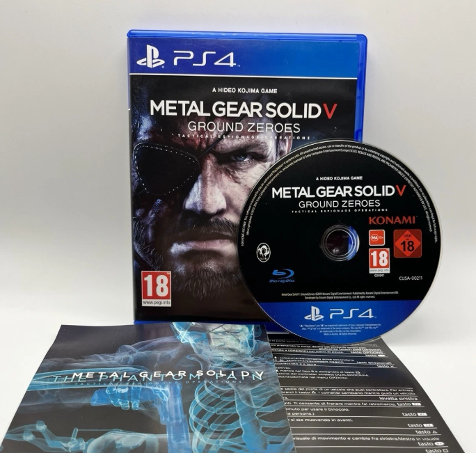 Metal Gear Solid 5 Ground Zeroes Ps4