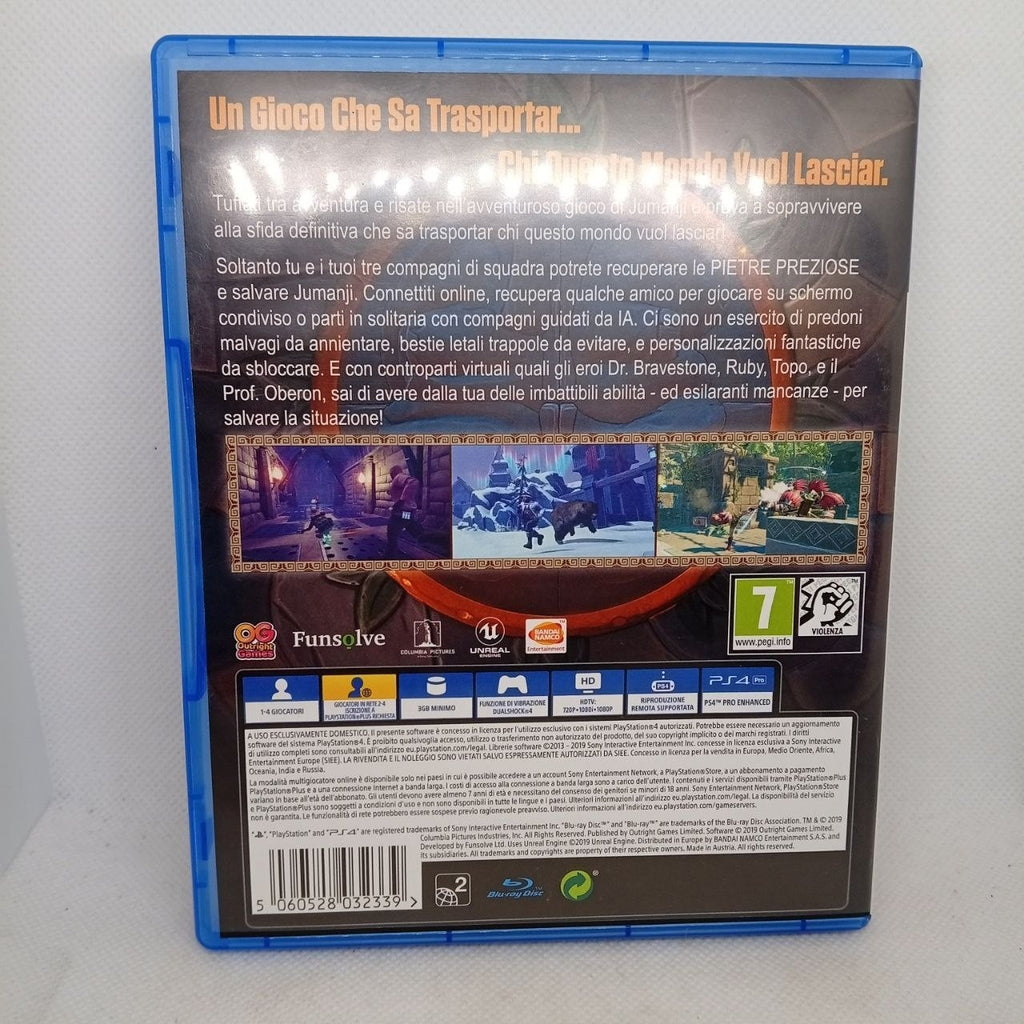 Jumanji Il Videogioco Ps4