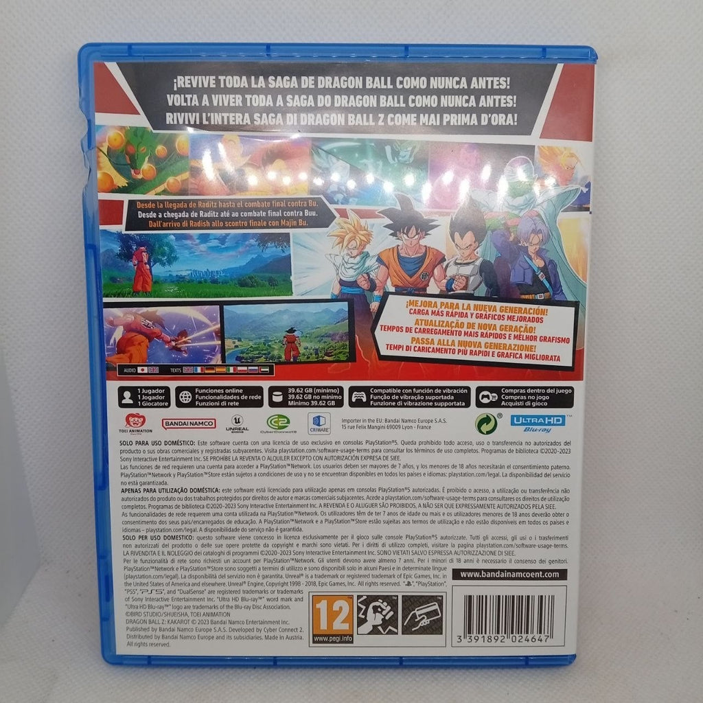 Dragon Ball Z Kakarot Ps5