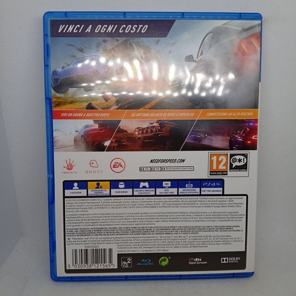 Need For Speed Payback Ps4