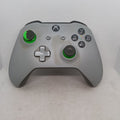 Controller Xbox One Grigio/Verde Originale Microsoft - ( Grado C )