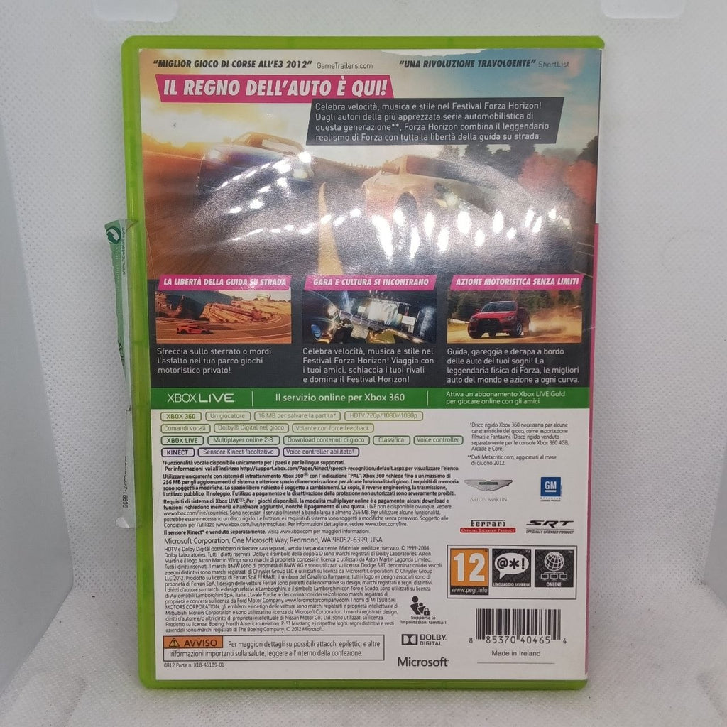 Forza Horizon Xbox 360