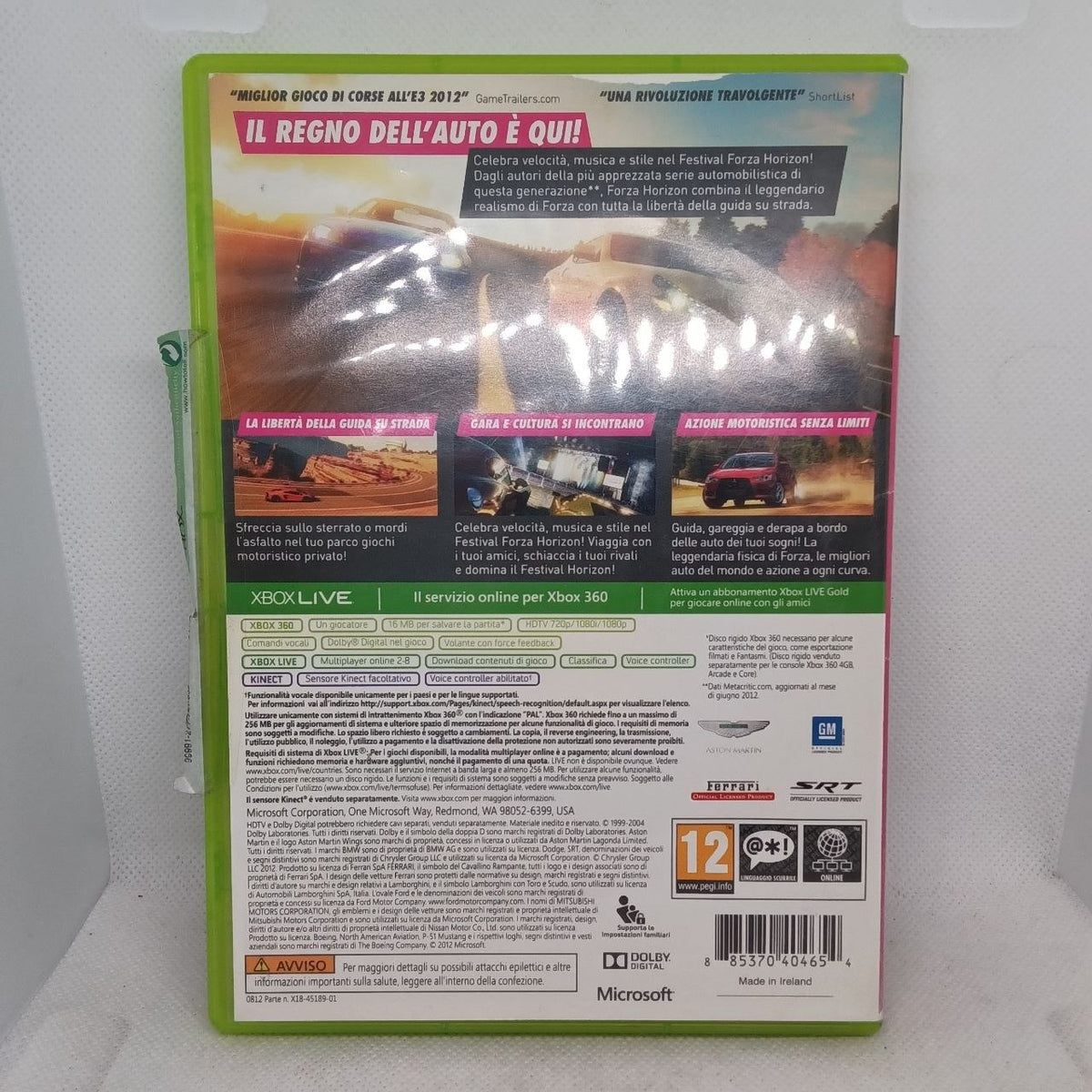 Forza Horizon Xbox 360