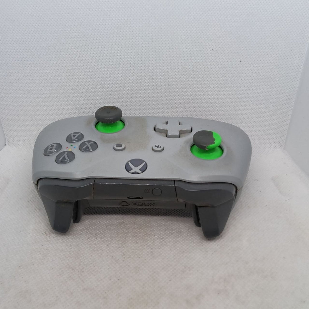 Controller Xbox One Grigio/Verde Originale Microsoft - ( Grado C )