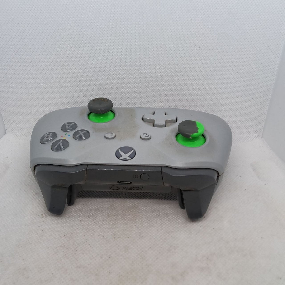 Controller Xbox One Grigio/Verde Originale Microsoft - ( Grado C )