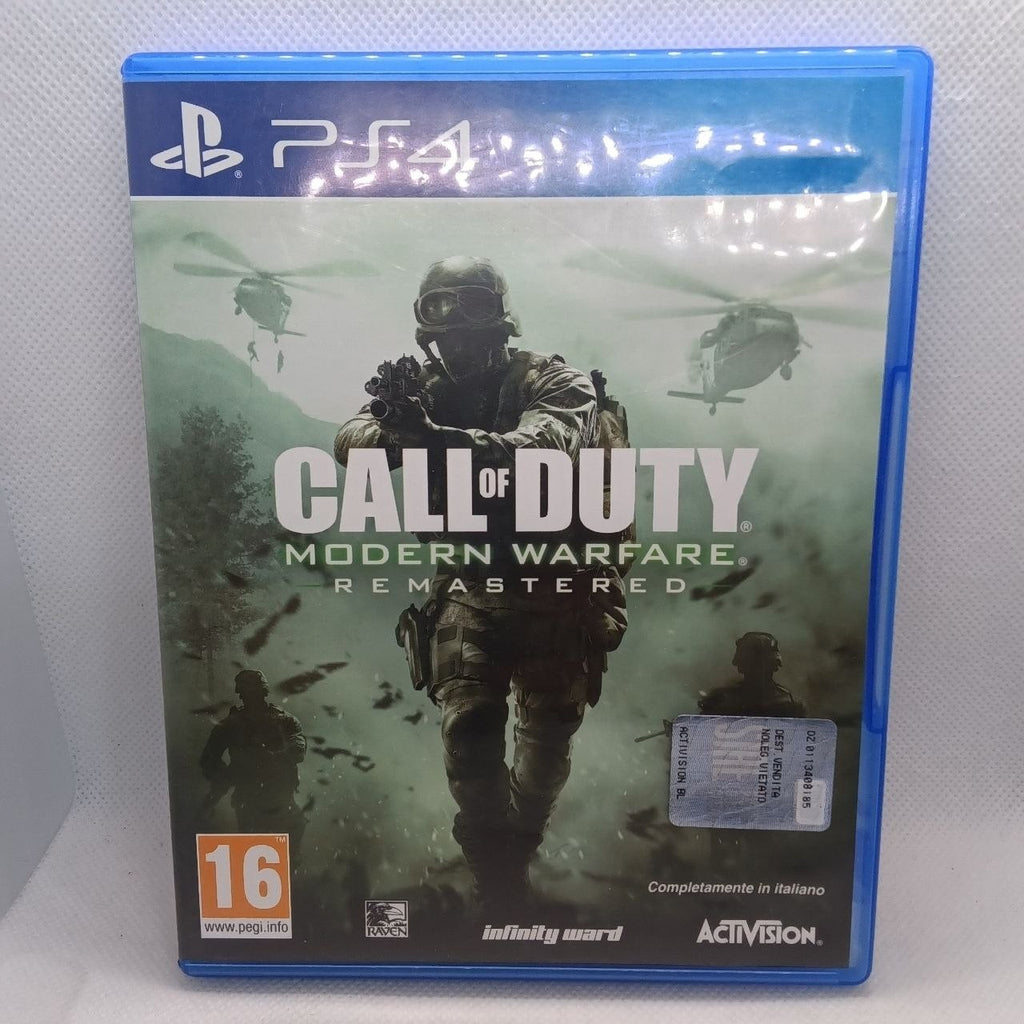Call Of Duty Modern Warfare Remastered Ps4