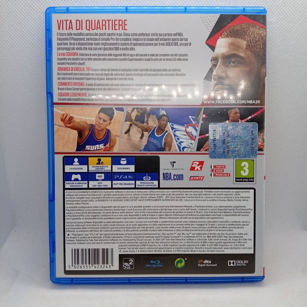NBA 2K18 Ps4