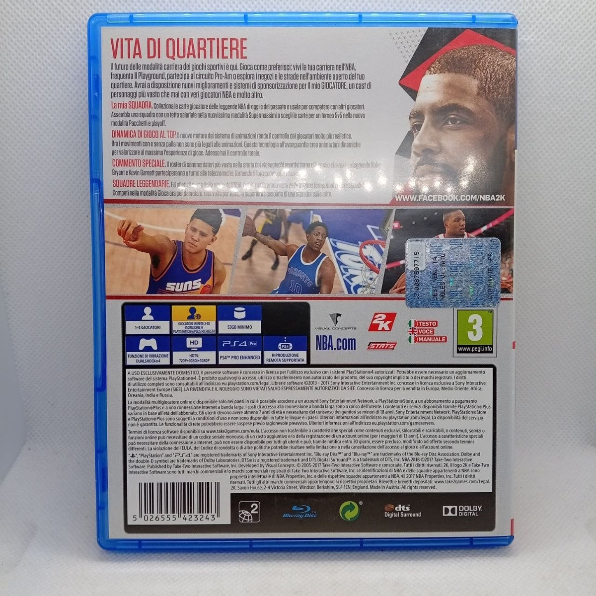 NBA 2K18 Ps4