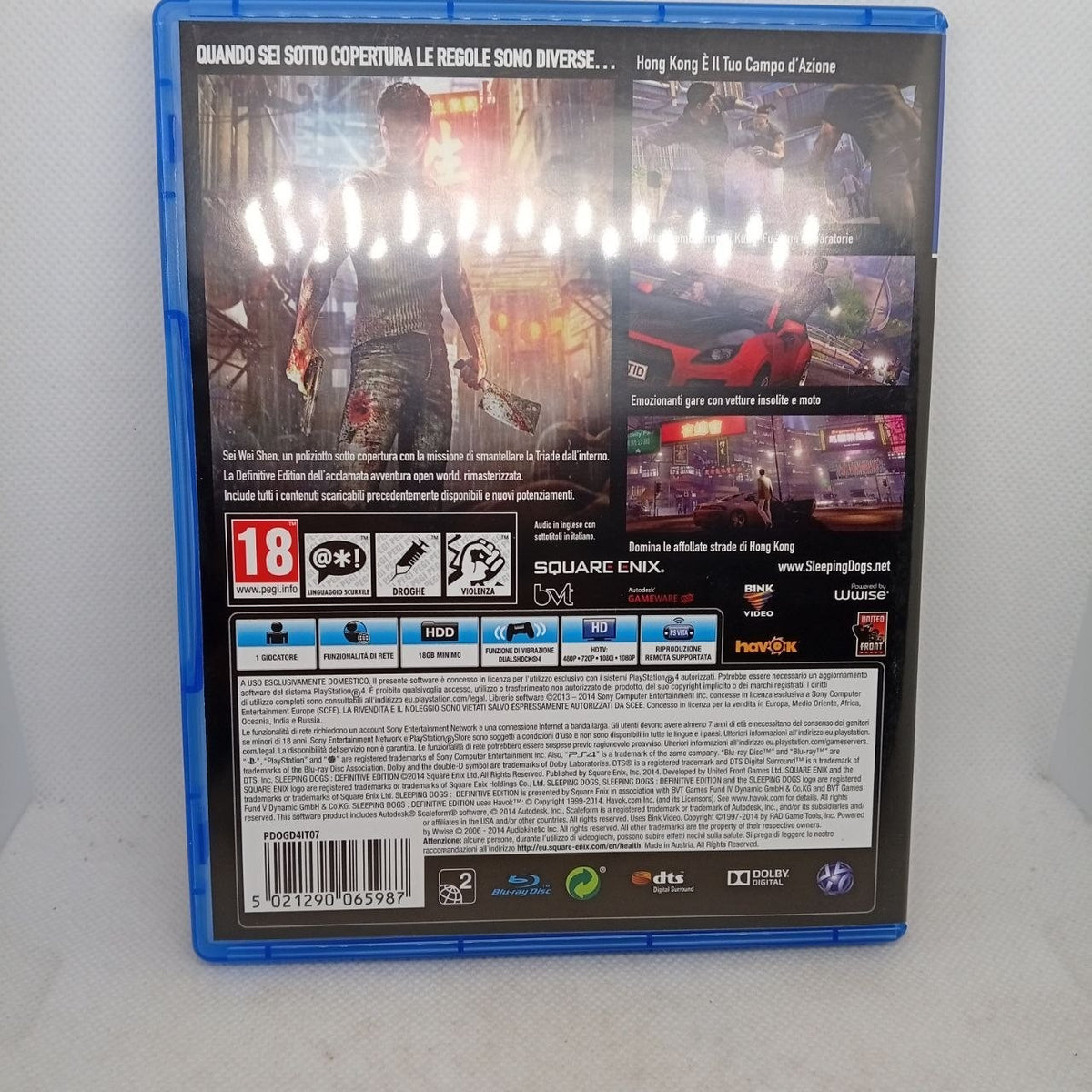 Sleeping Dogs Definitive Edition Ps4
