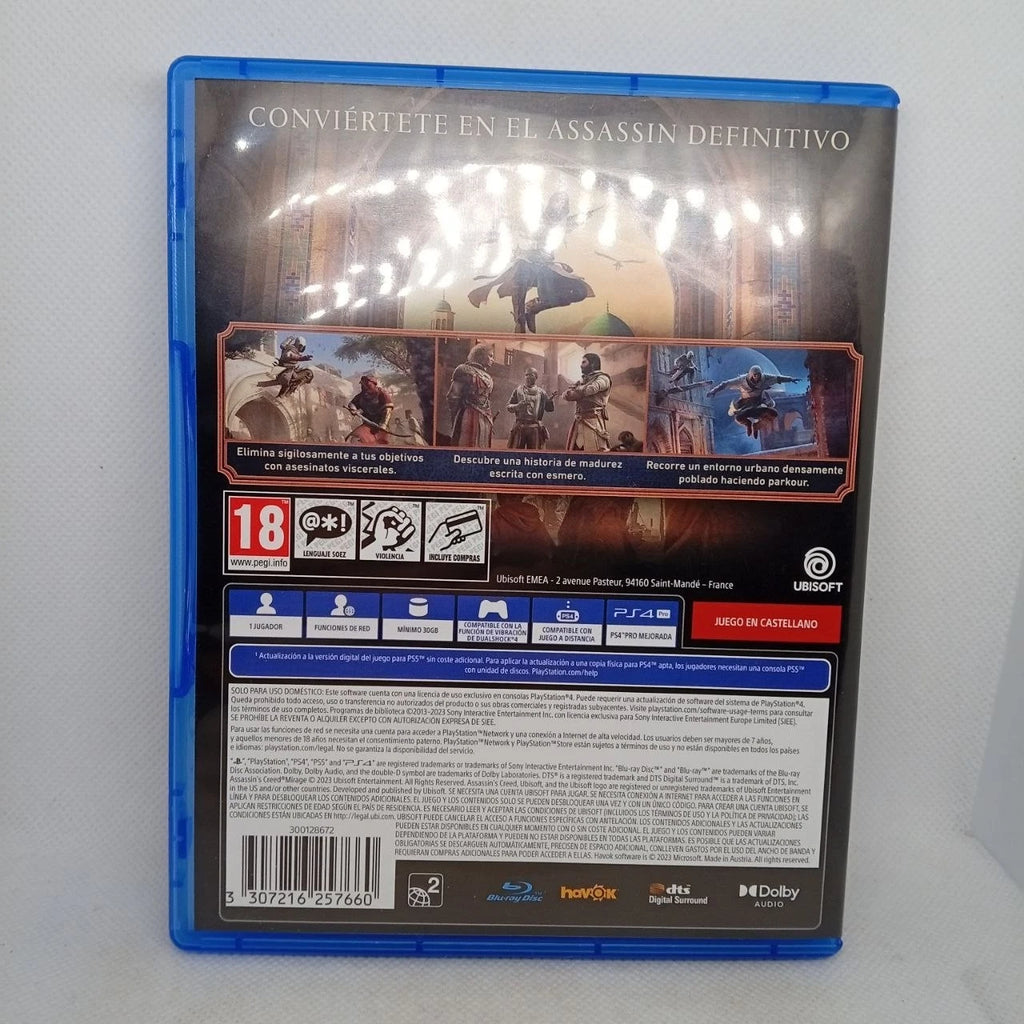 Assassin's Creed Mirage Ps4