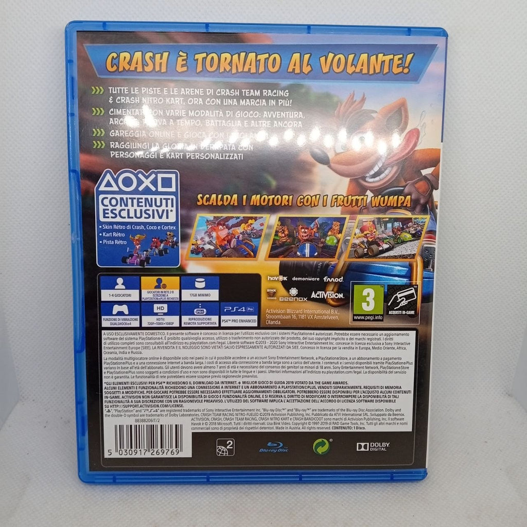 CTR Nitro Fueled Ps4