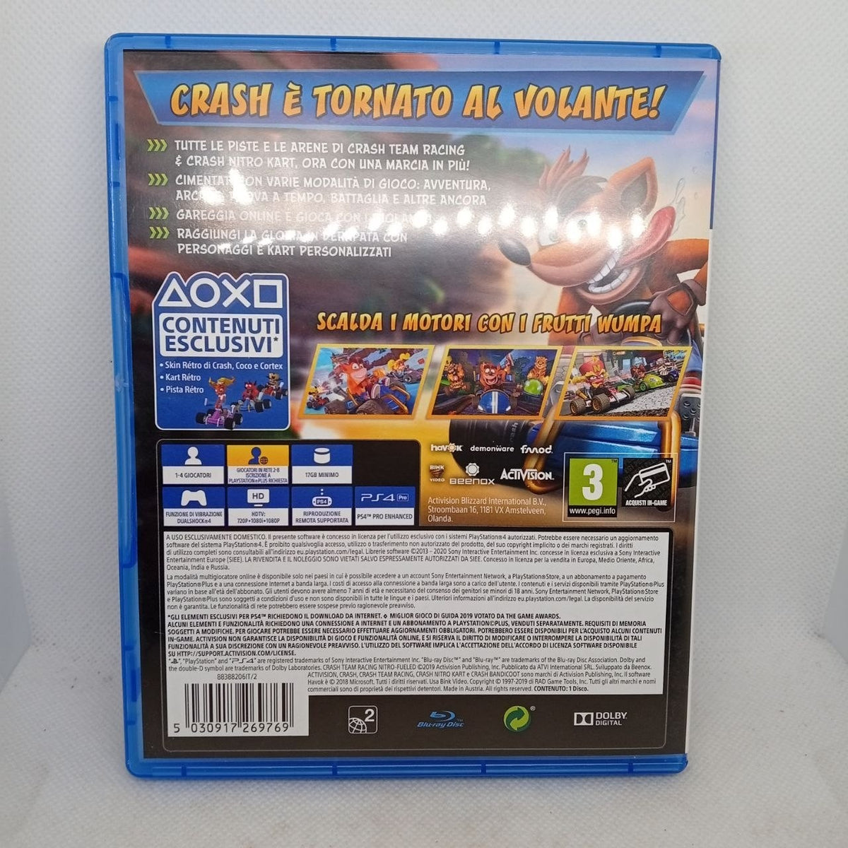 CTR Nitro Fueled Ps4