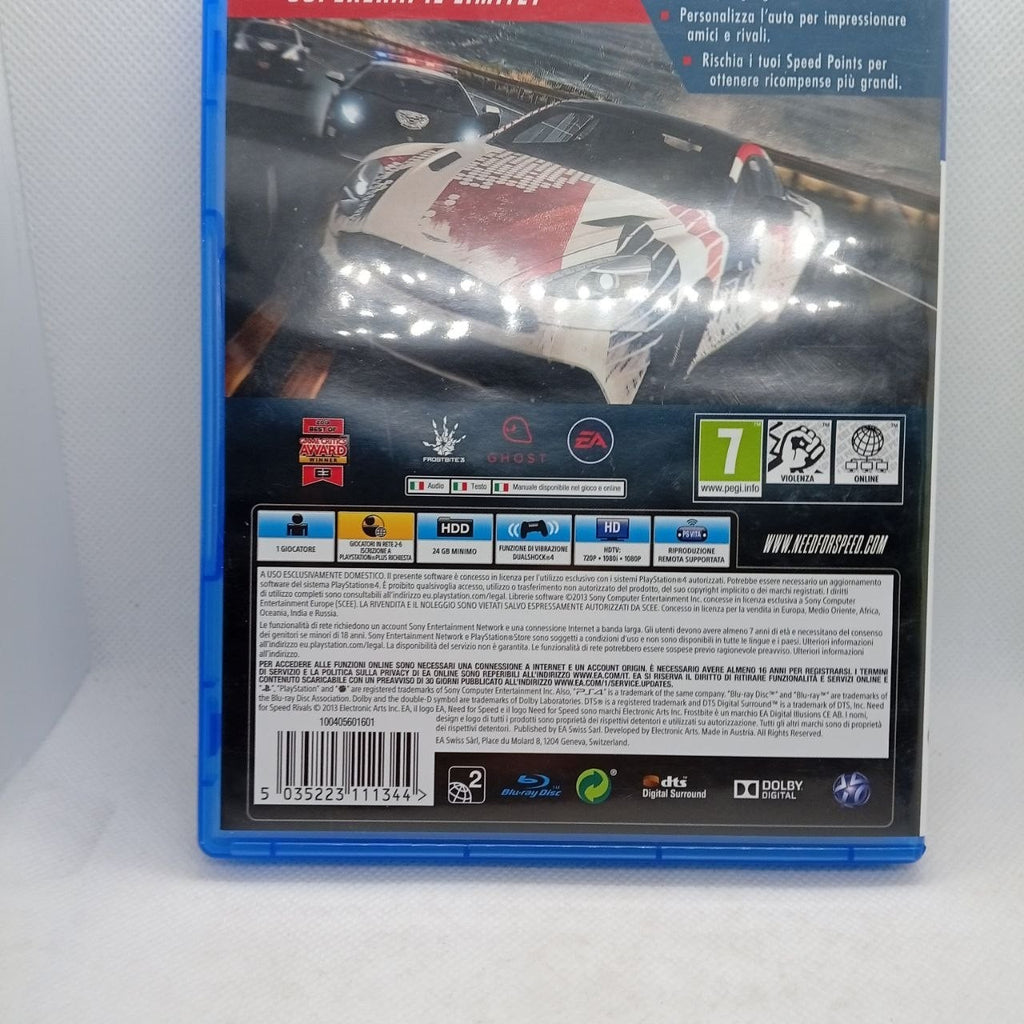 Need For Speed Rivals Ps4