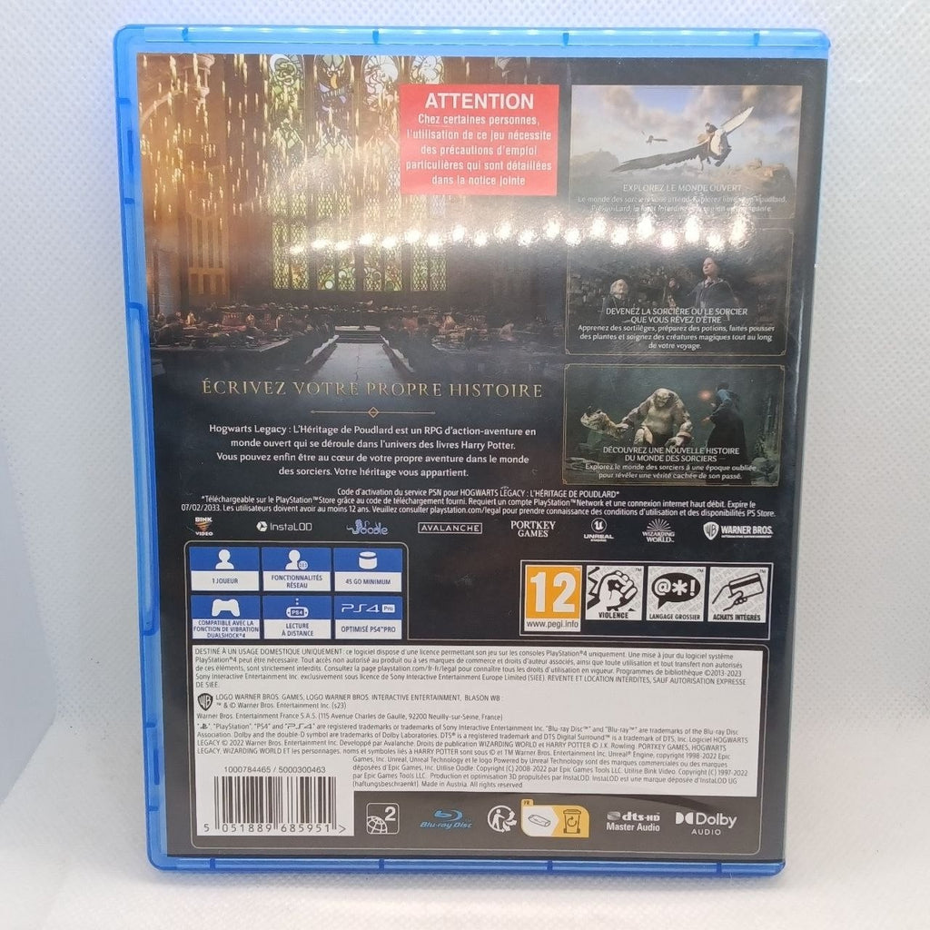 Hogwarts Legacy Ps4