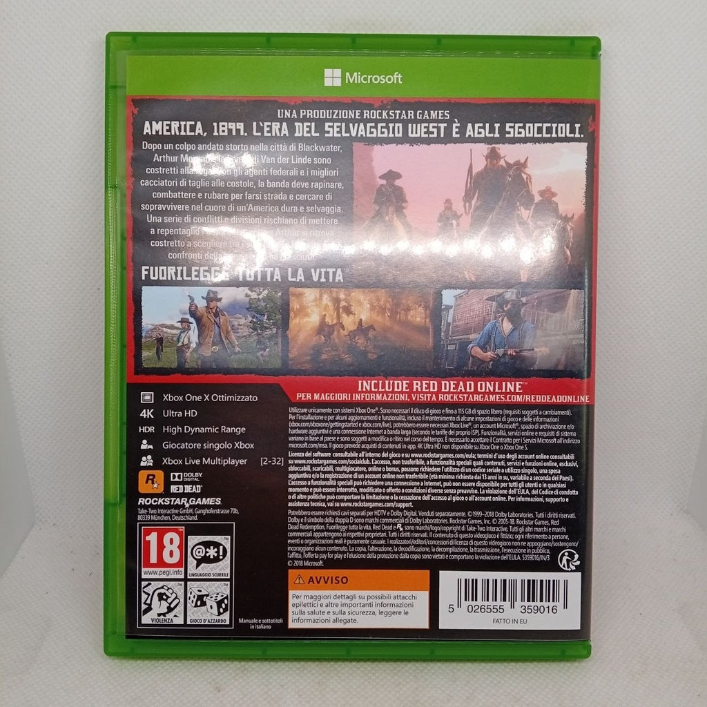 Red Dead Redemption 2 Xbox One