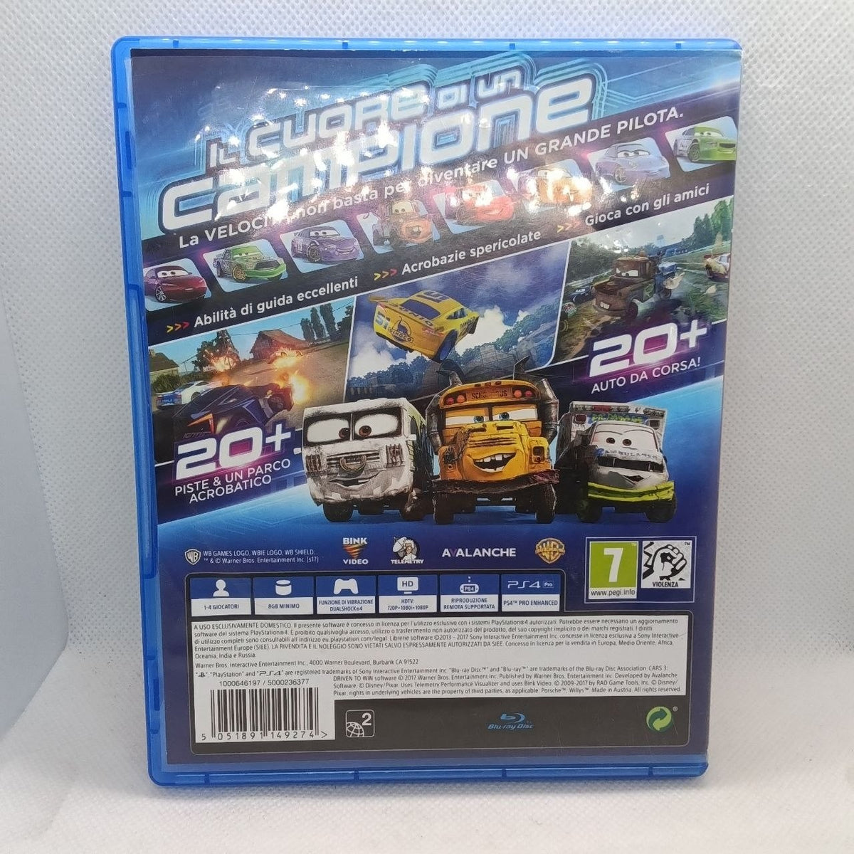 Cars 3 Ps4