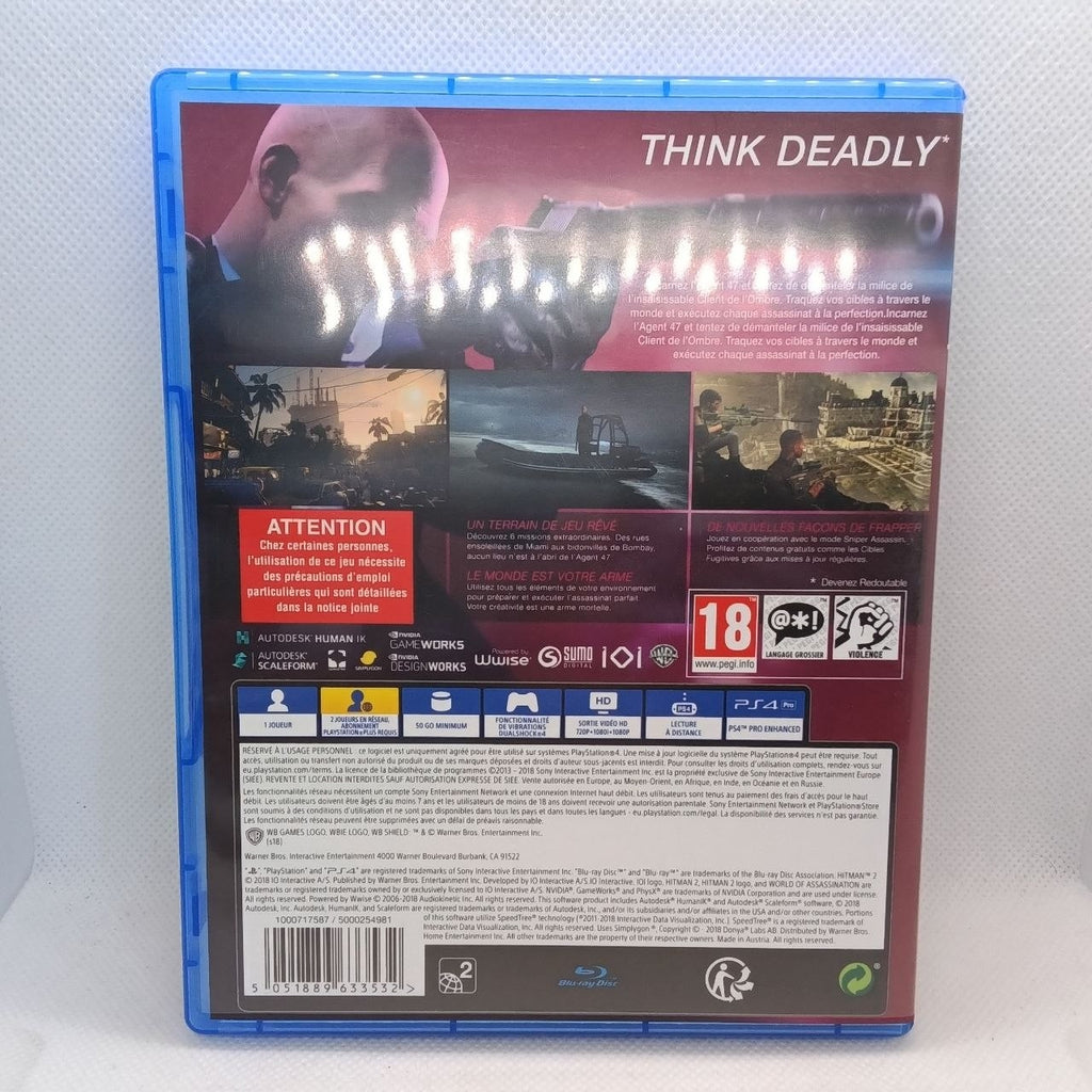 Hitman 2 Ps4