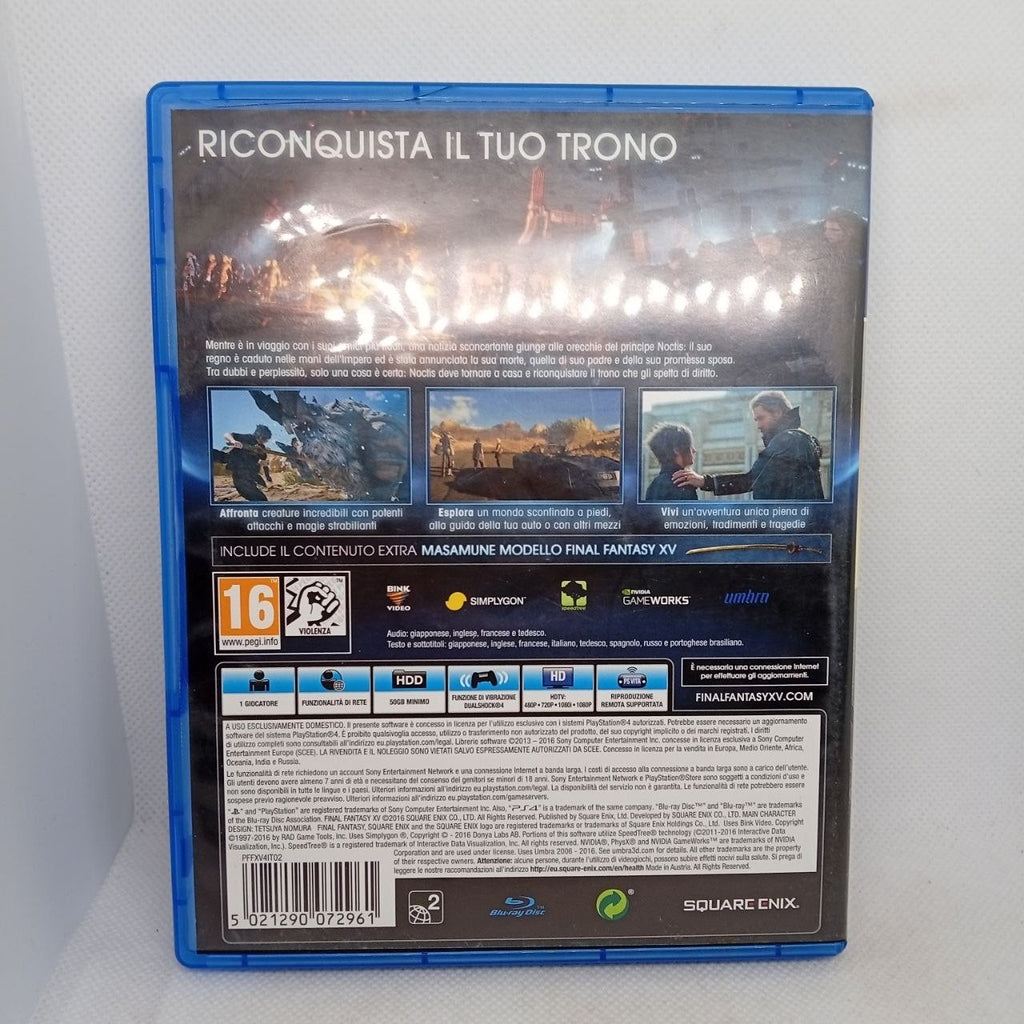 Final Fantasy XV Ps4
