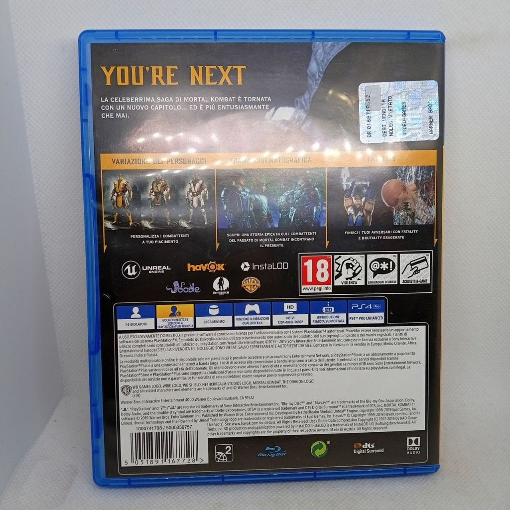 Mortal Kombat 11 Ps4