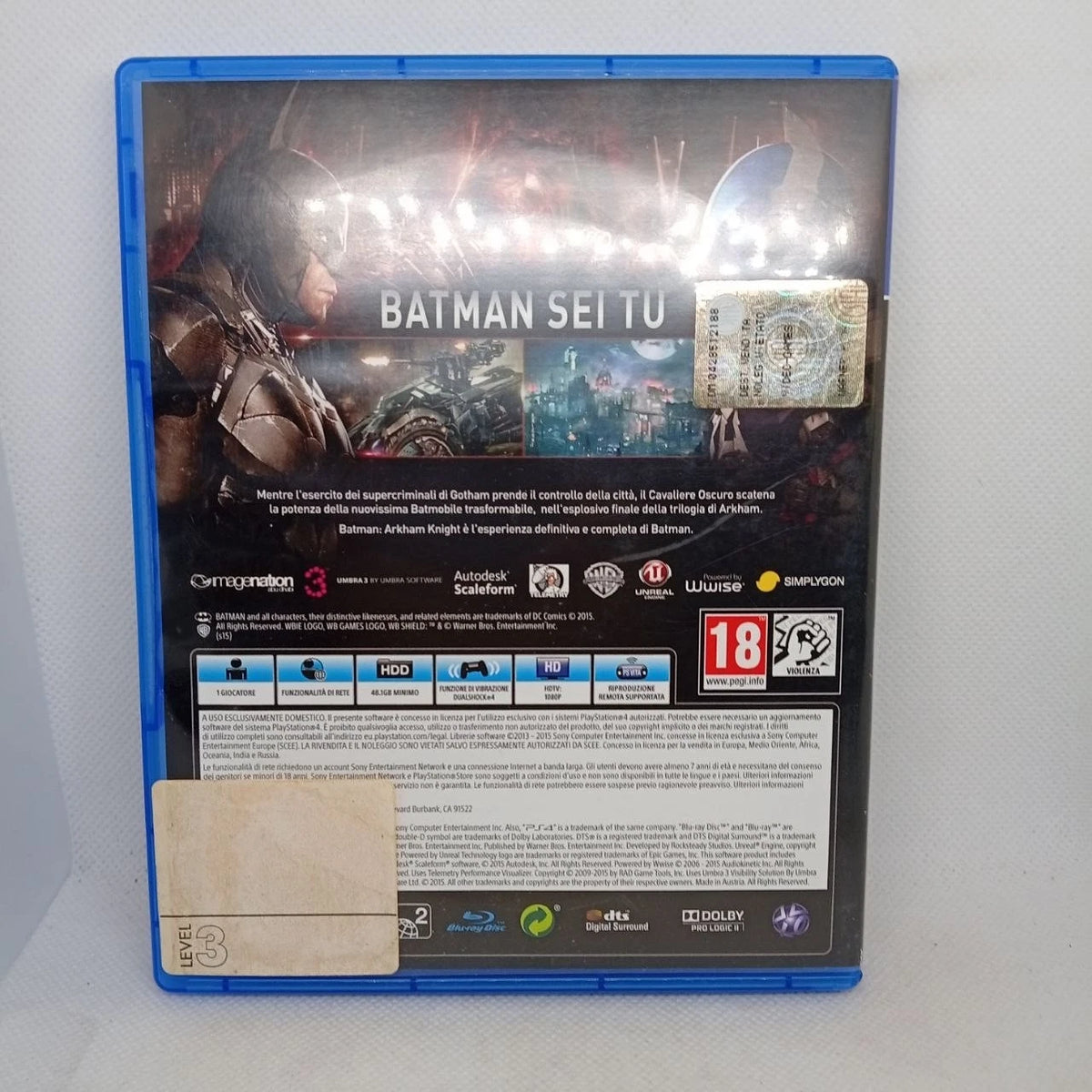 Batman Arkham Knight Ps4