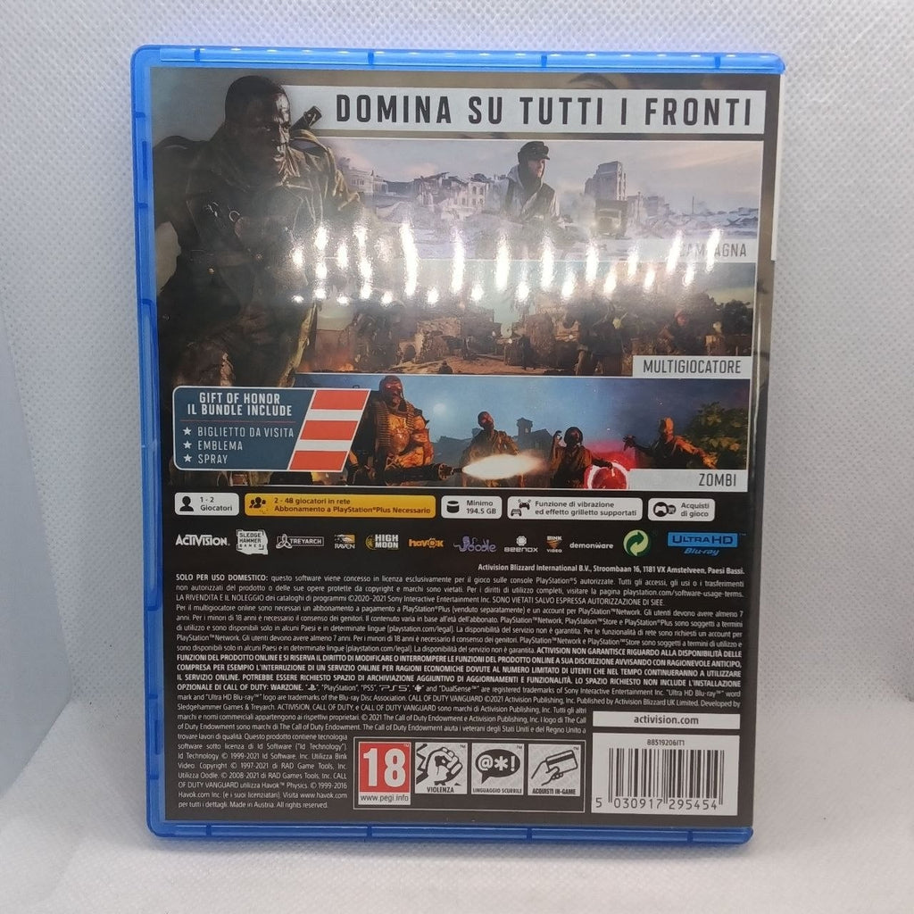 Call Of Duty Vanguard Ps5