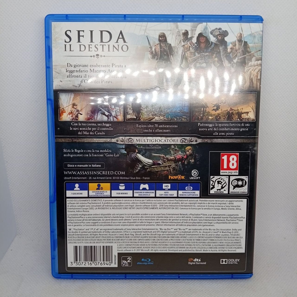 Assassin's Creed 4 Black Flag Ps4