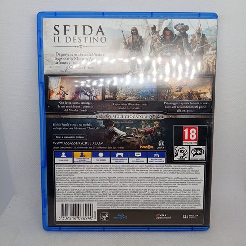 Assassin's Creed 4 Black Flag Ps4