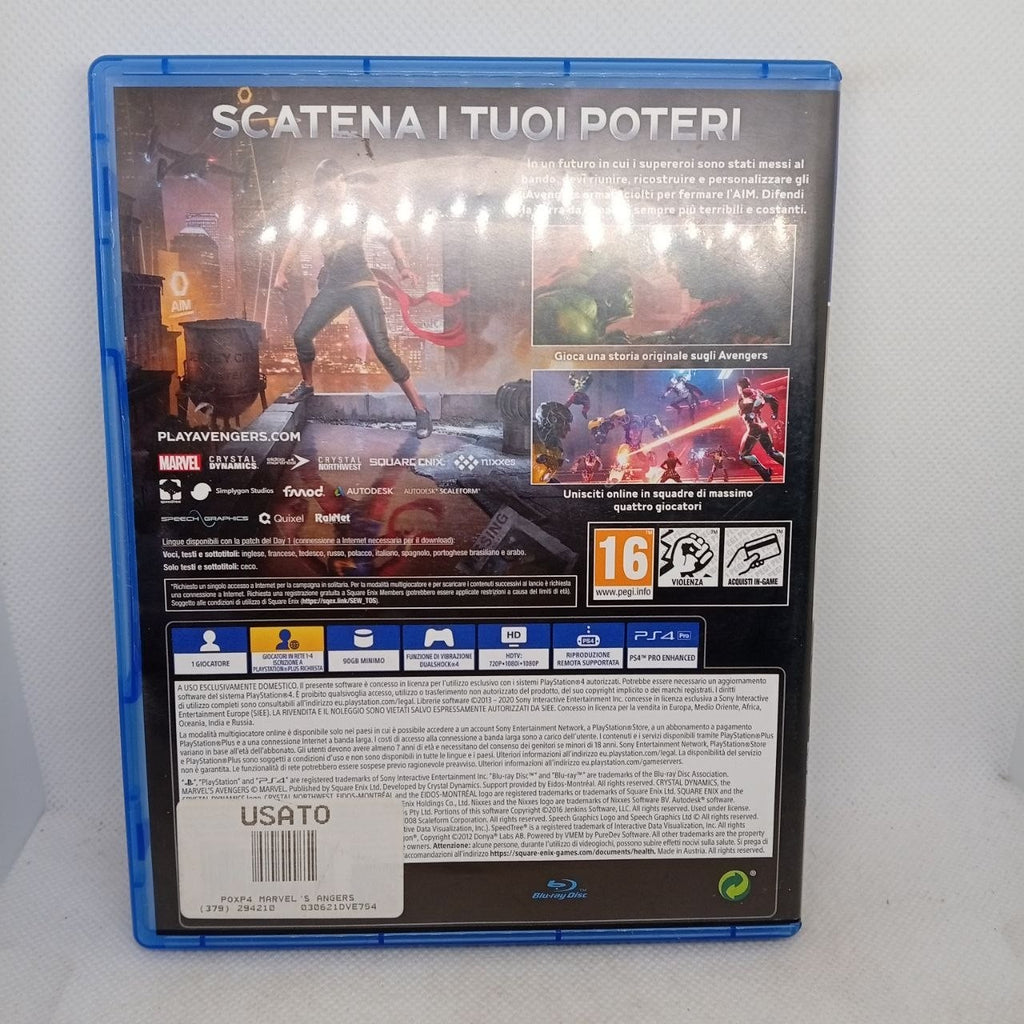 Marvel's Avengers Ps4