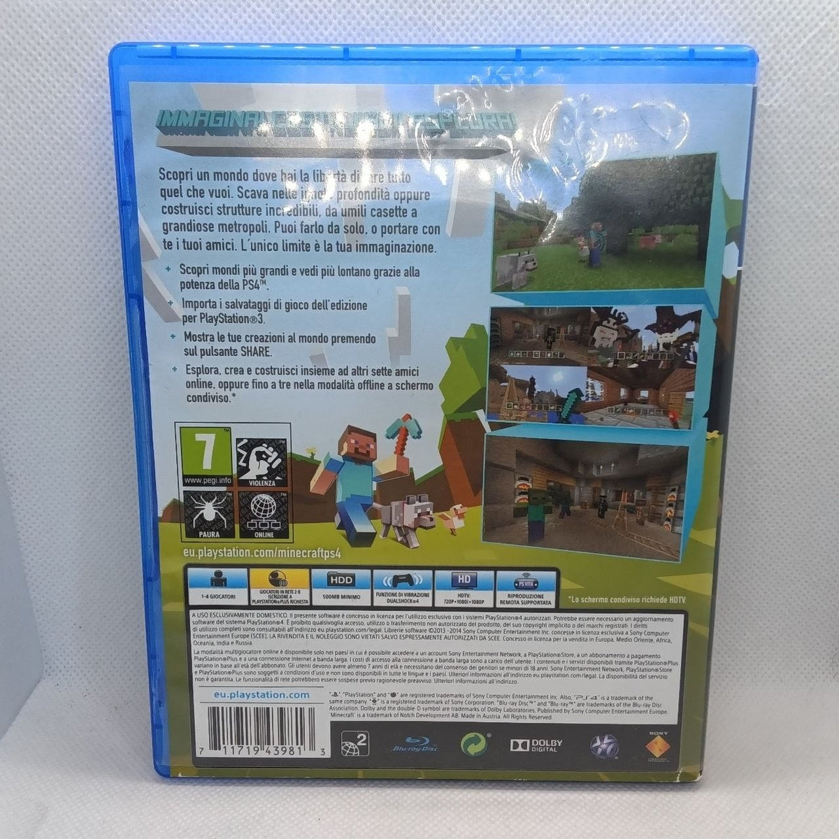Minecraft Ps4