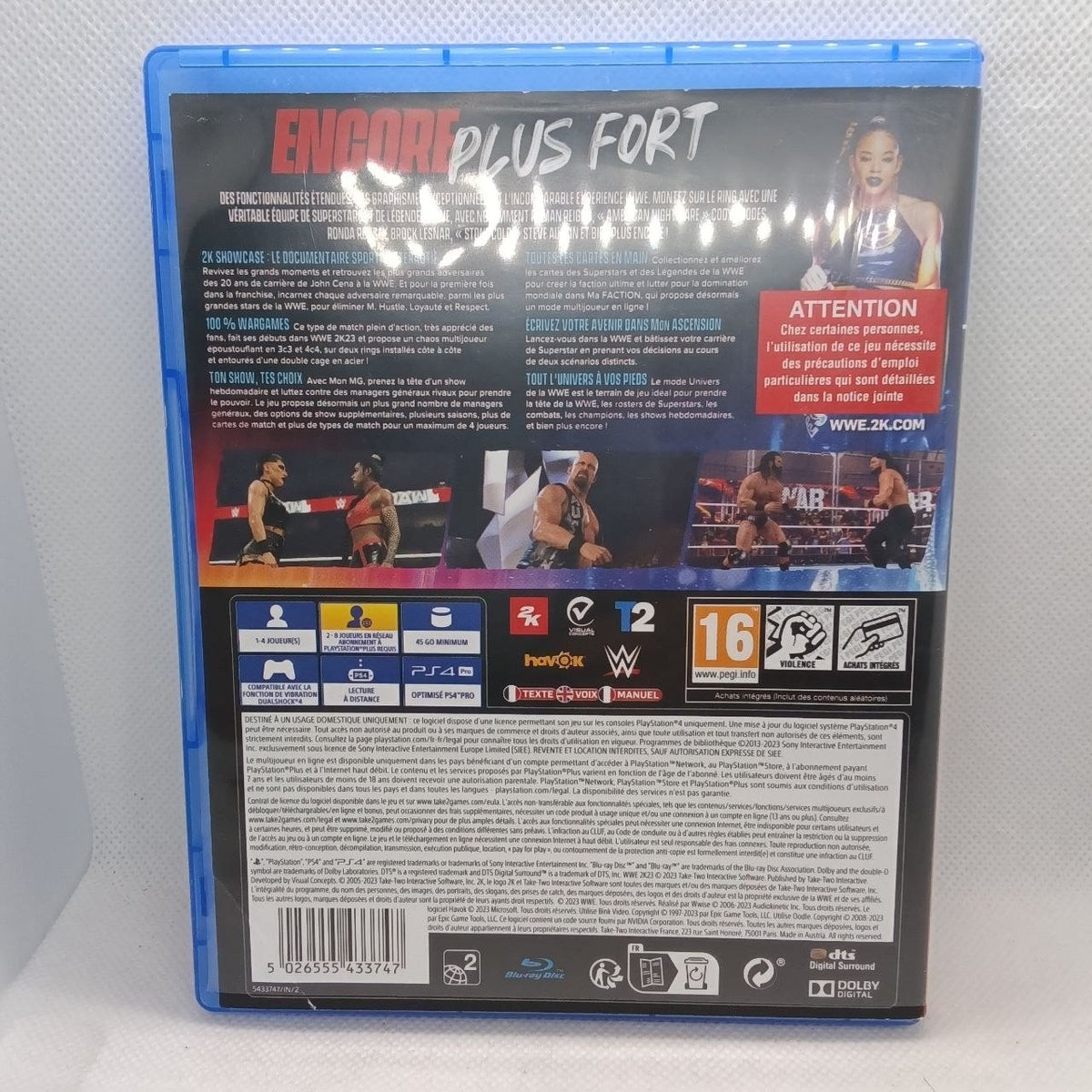 WWE 2K23 Ps4