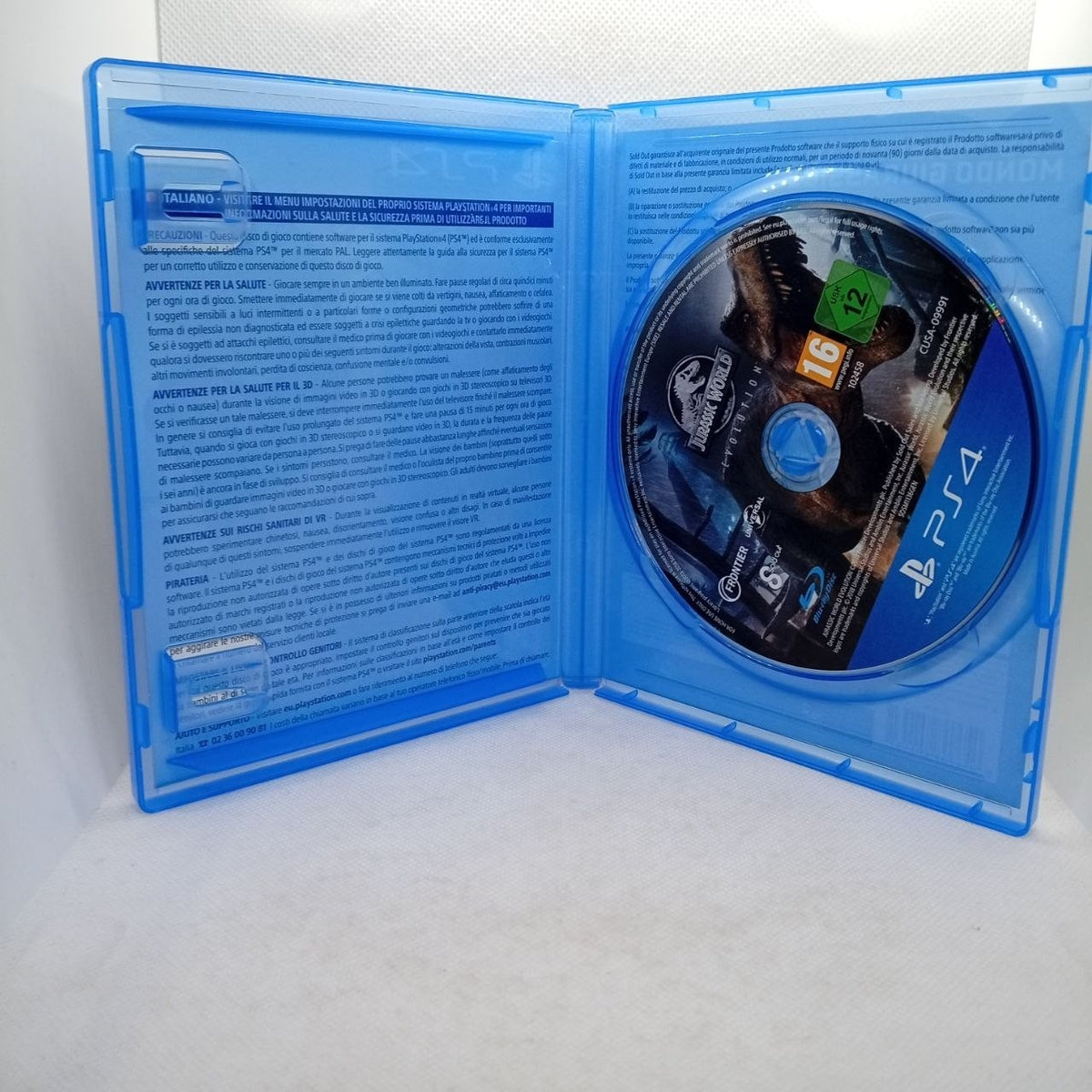 Jurassic World Evolution Ps4