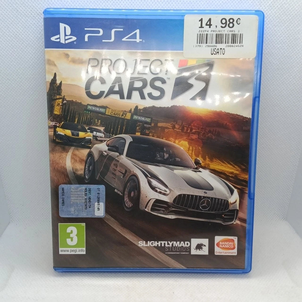 Project Cars 3 Ps4
