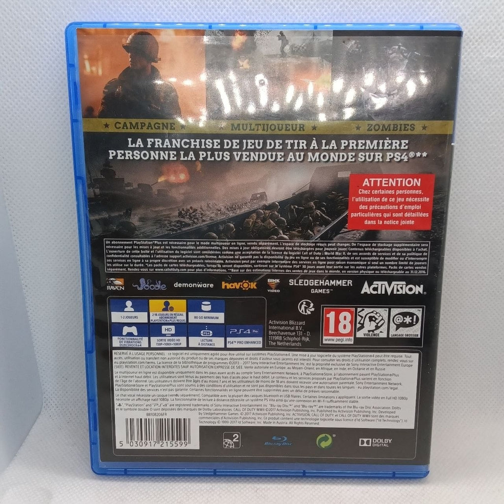 Call Of Duty WWII Ps4