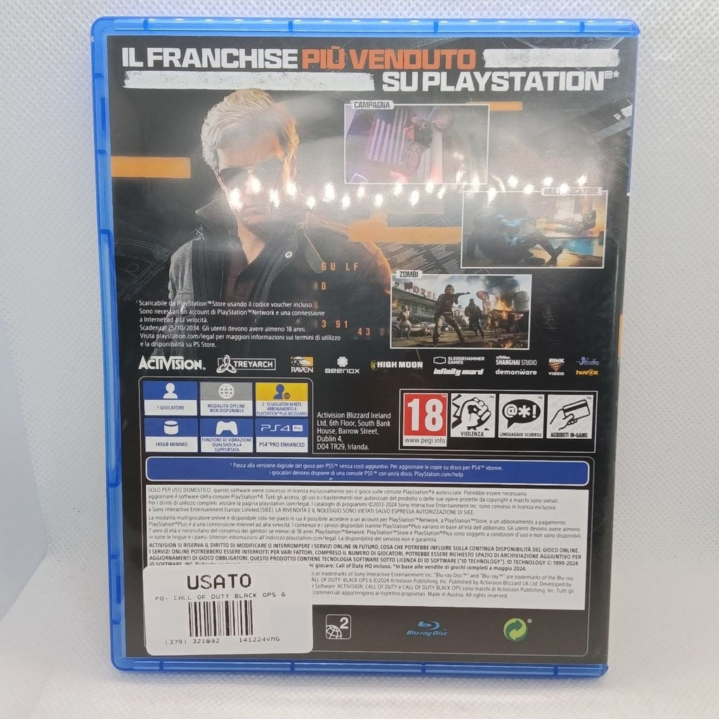 Call Of Duty Black Ops 6 Ps4