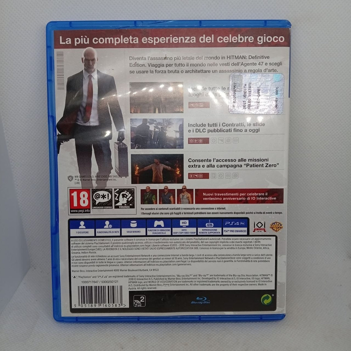 Hitman Definitive Edition Ps4