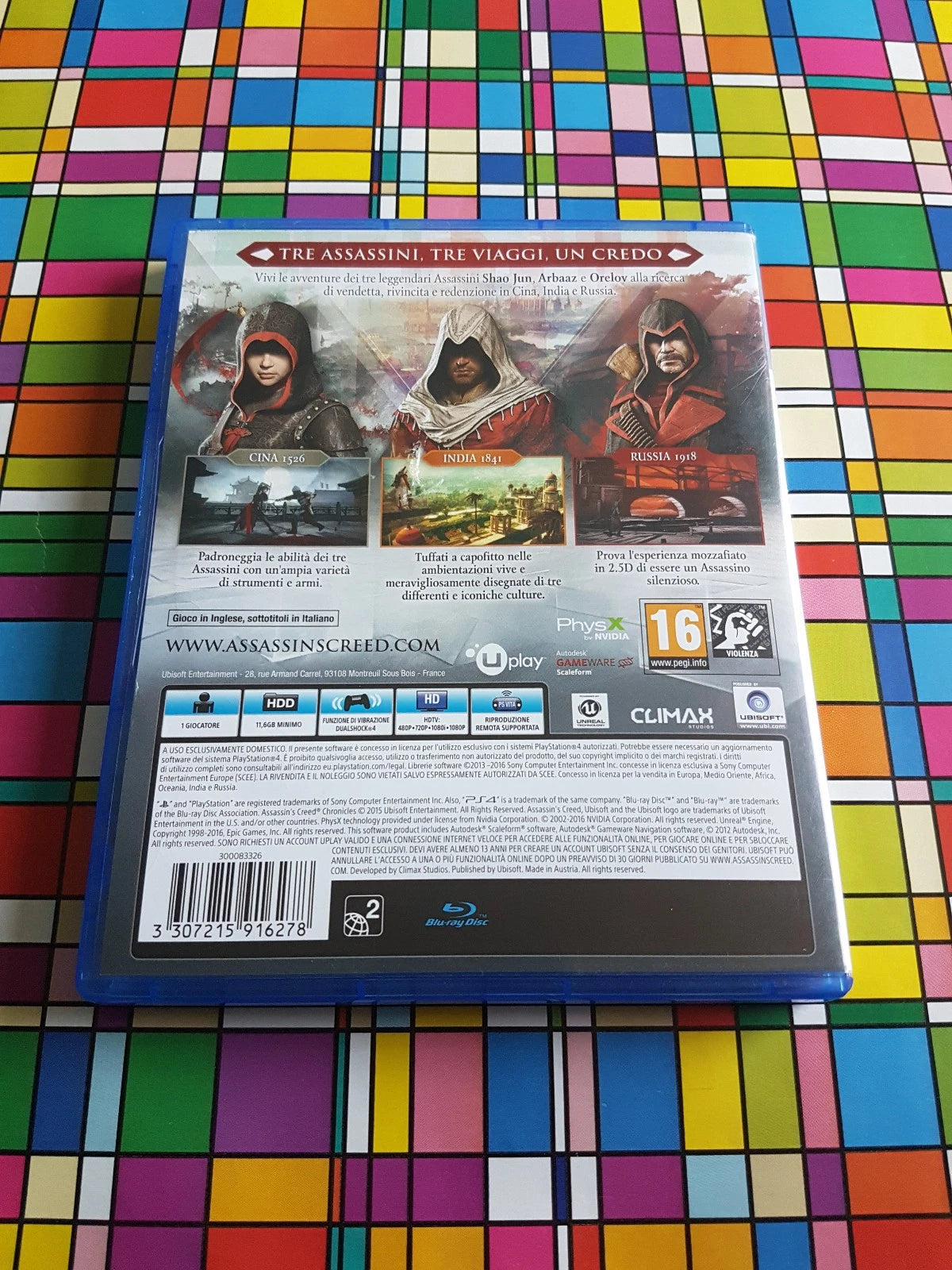 Assassin's Creed Chronicles Ps4
