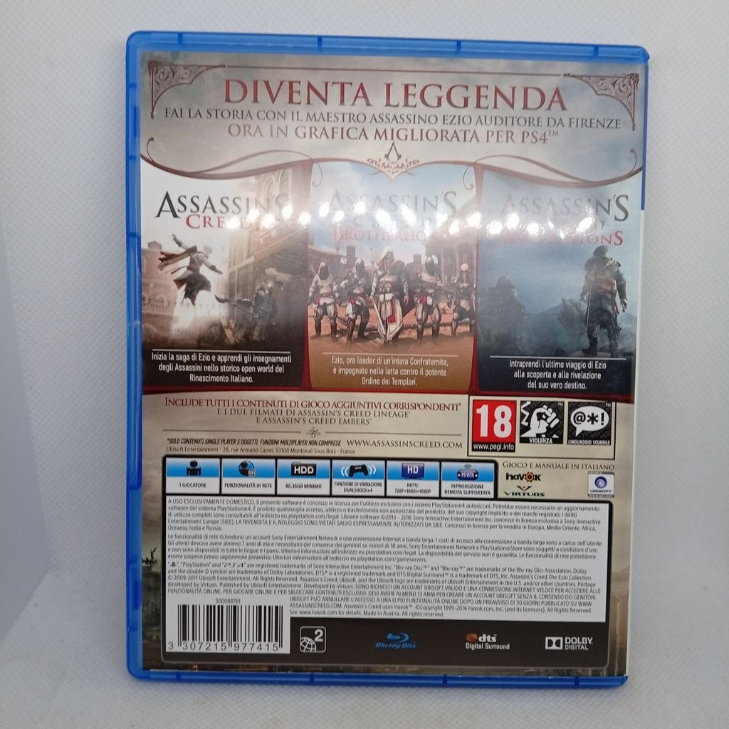 Assassin's Creed The Ezio Collection Ps4
