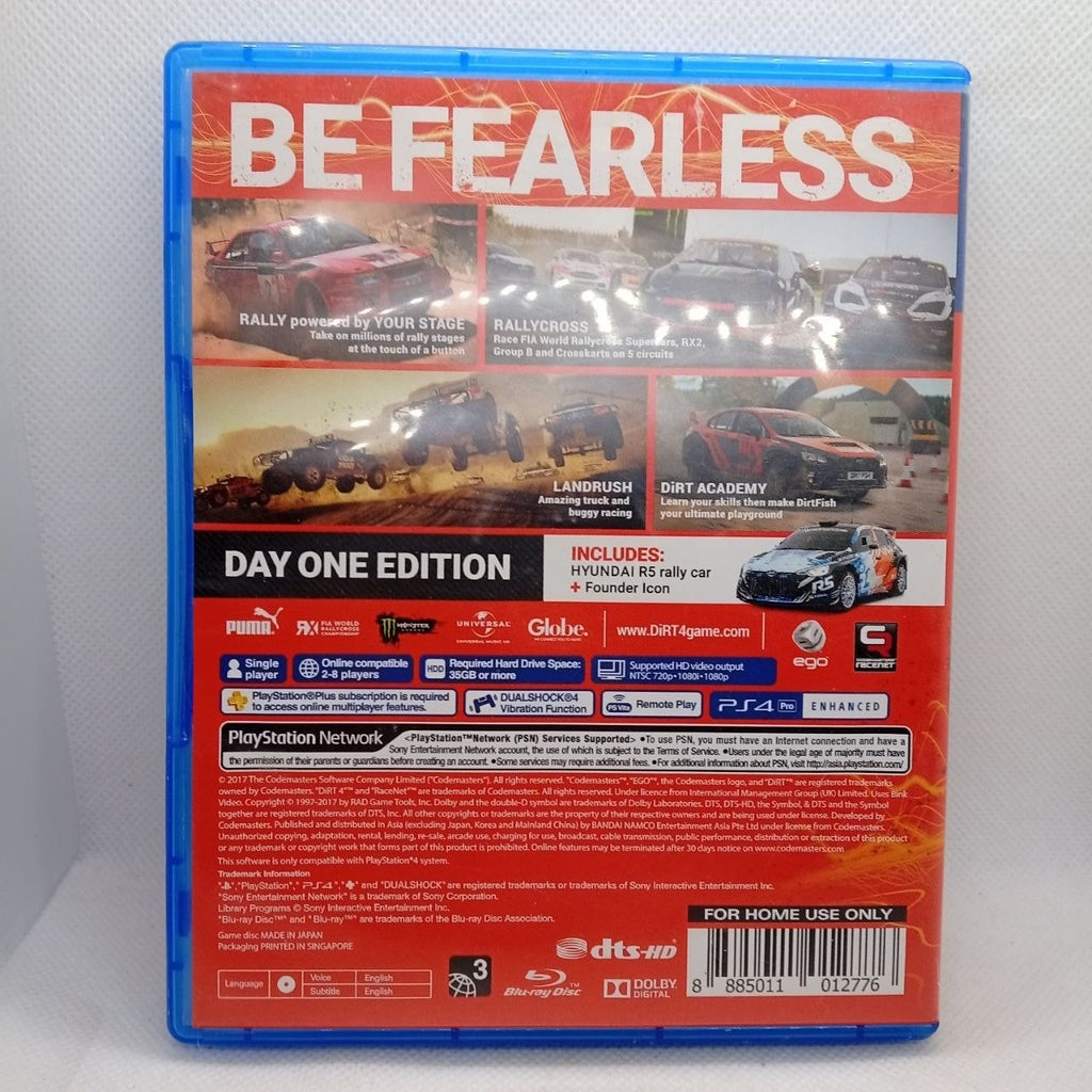 Dirt 4 Ps4
