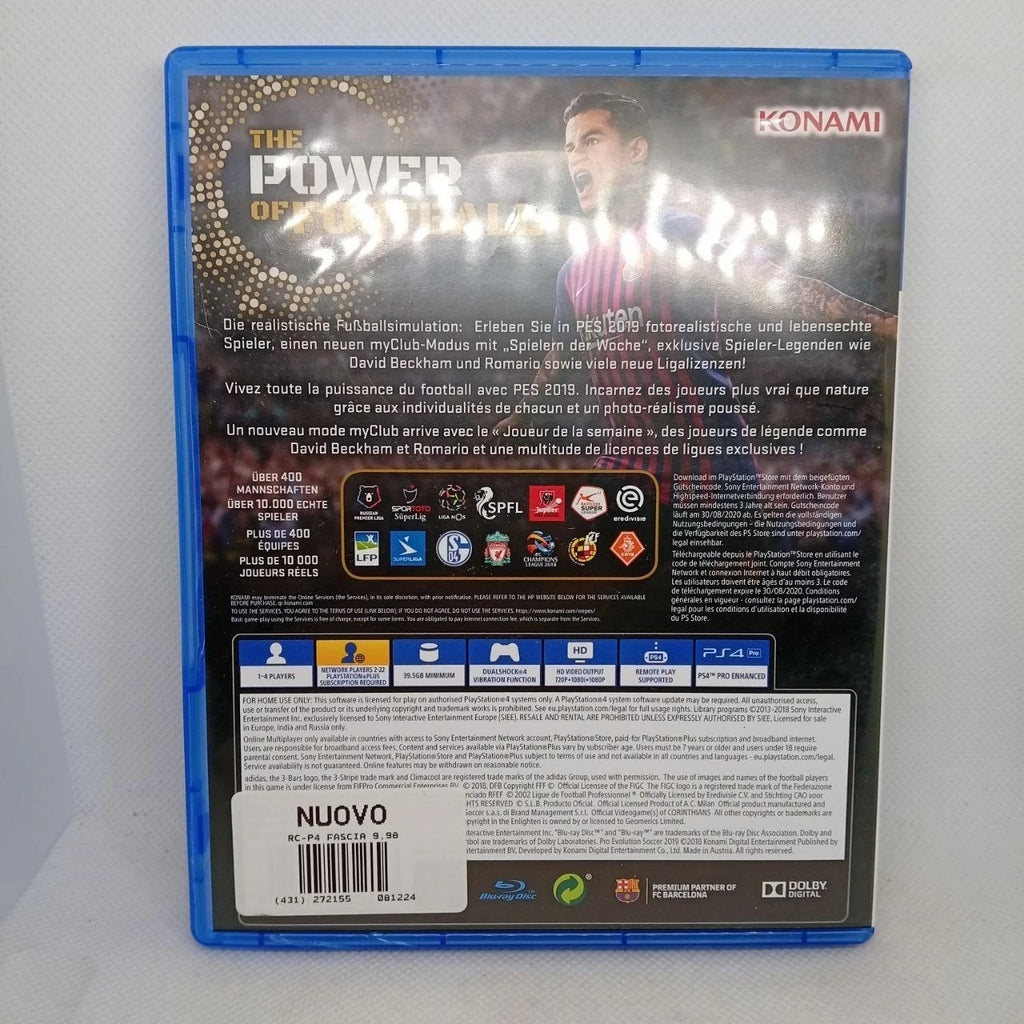 PES 2019 Ps4