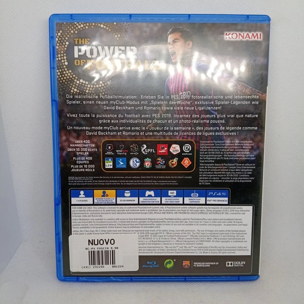 PES 2019 Ps4