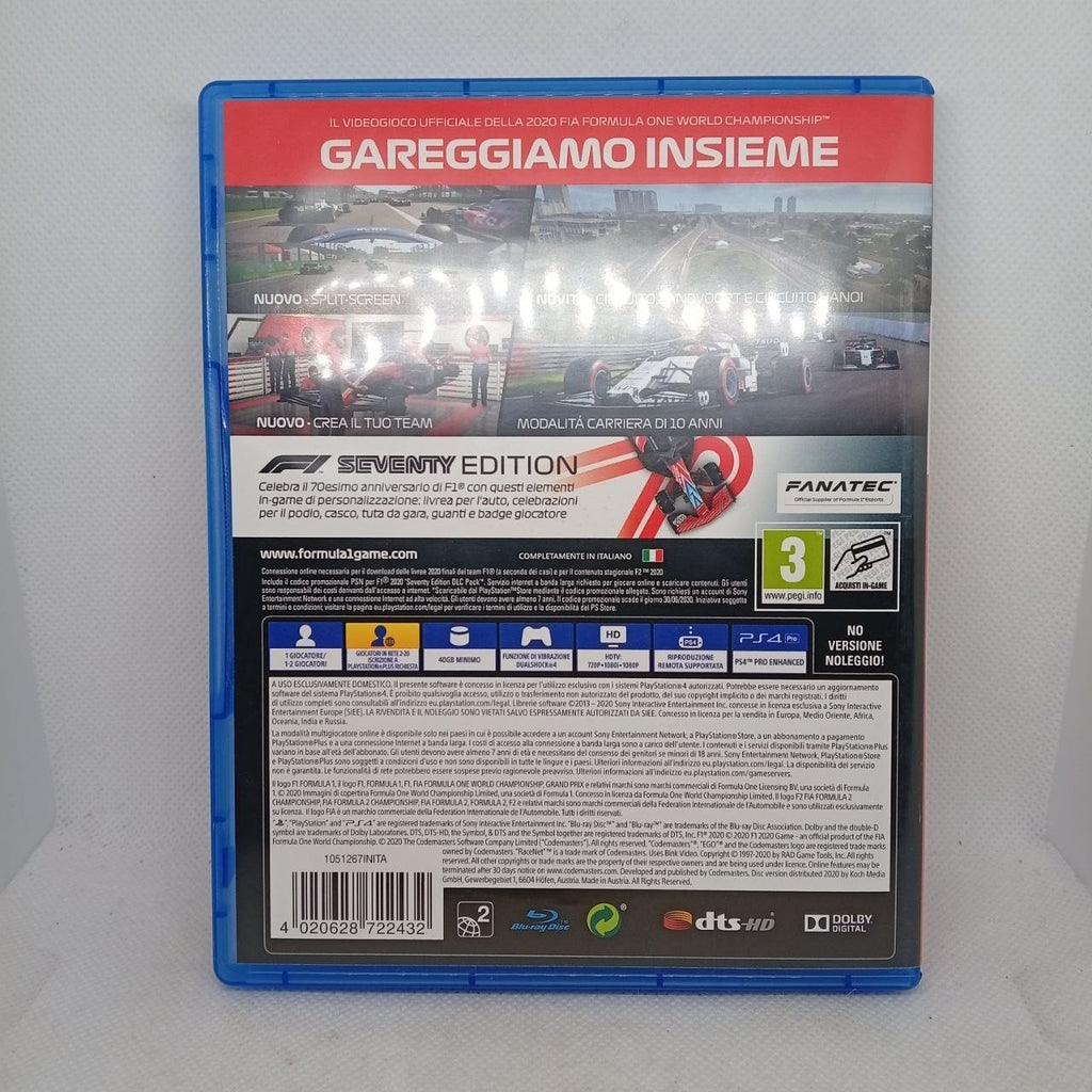 F1 2020 Ps4
