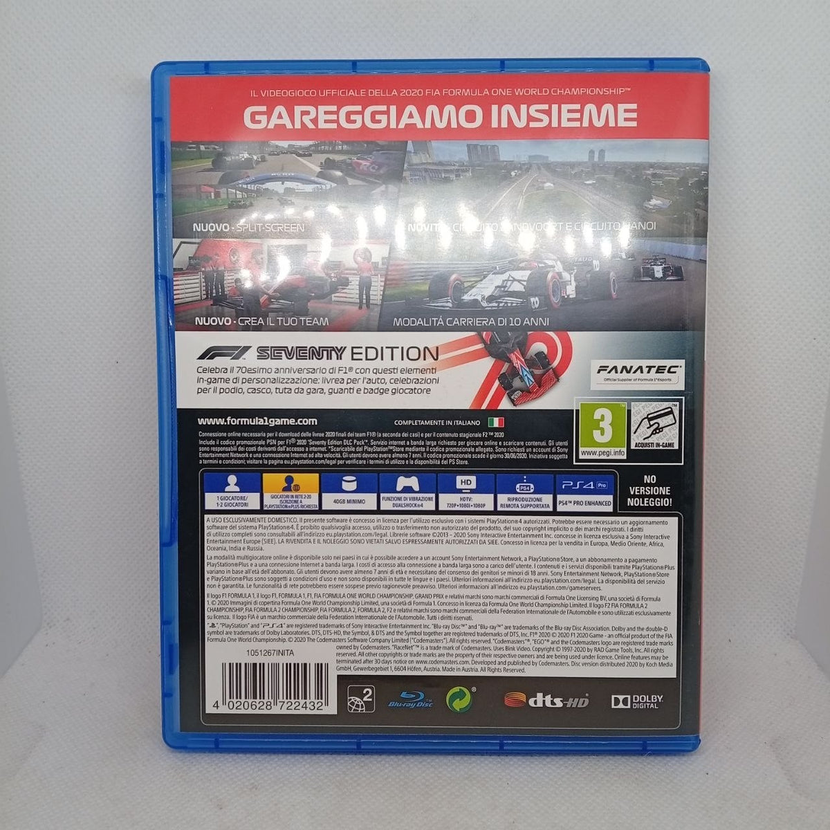 F1 2020 Ps4