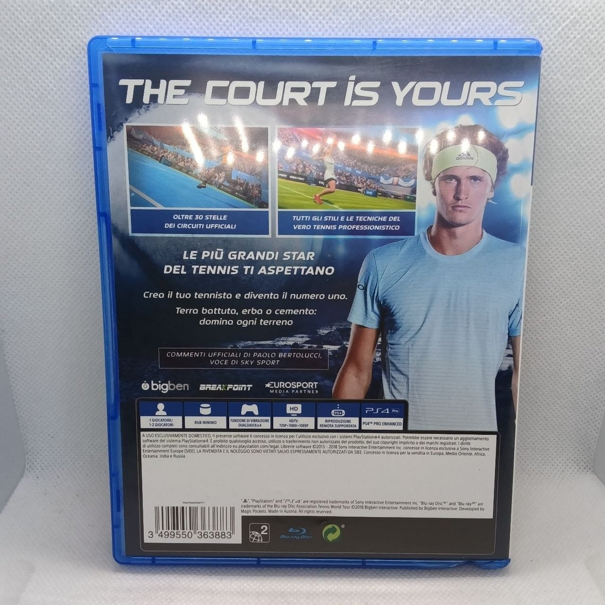 Tennis World Tour Ps4