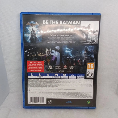 Batman Return To Arkham Ps4