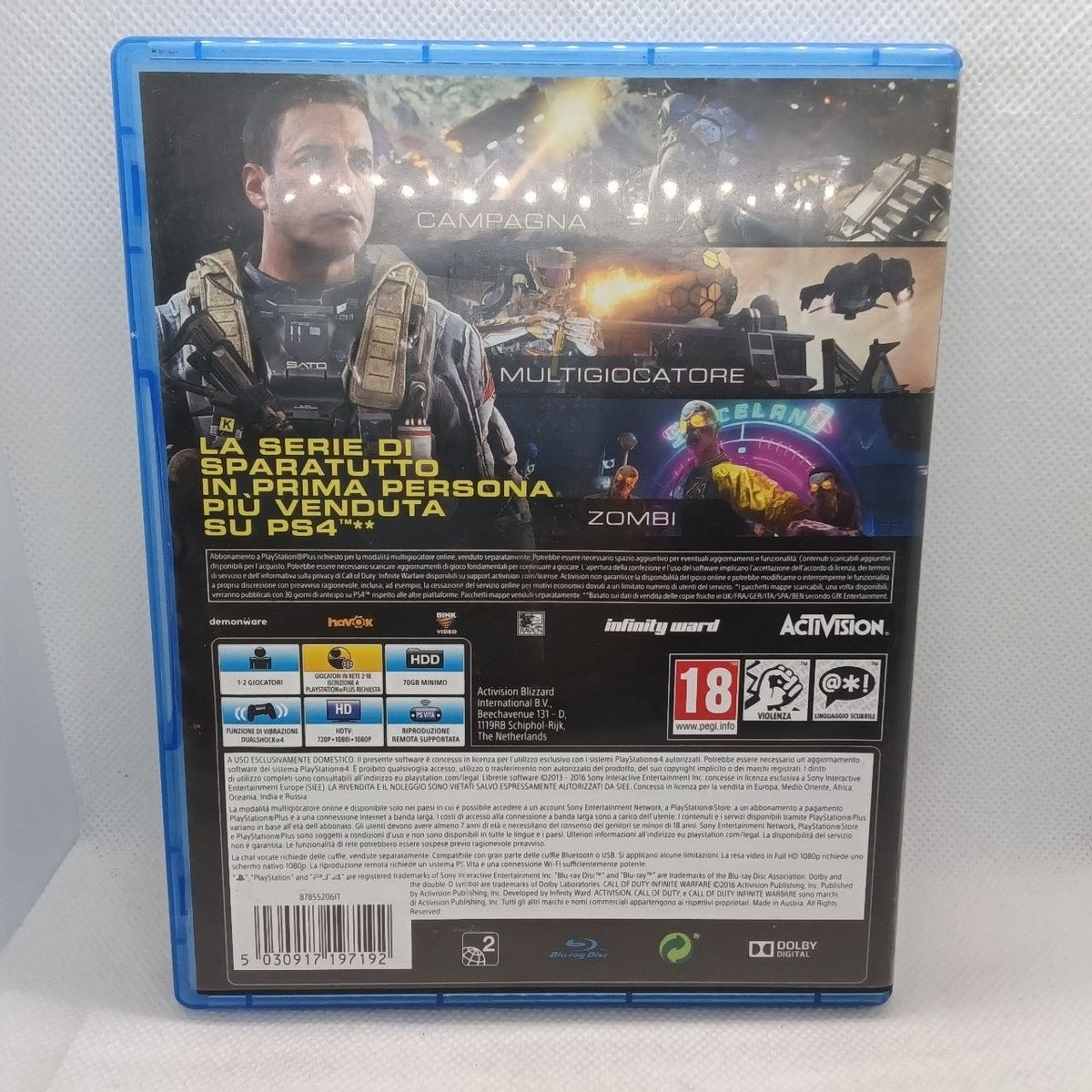 Call Of Duty Infinite Warfare Ps4