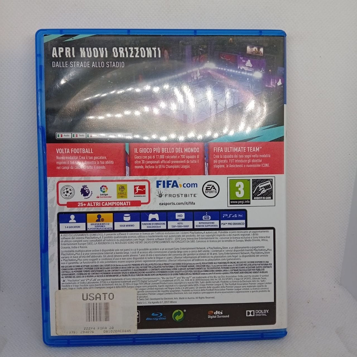 Fifa 20 Ps4