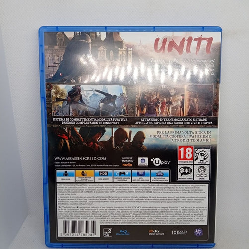 Assassin's Creed Unity Ps4