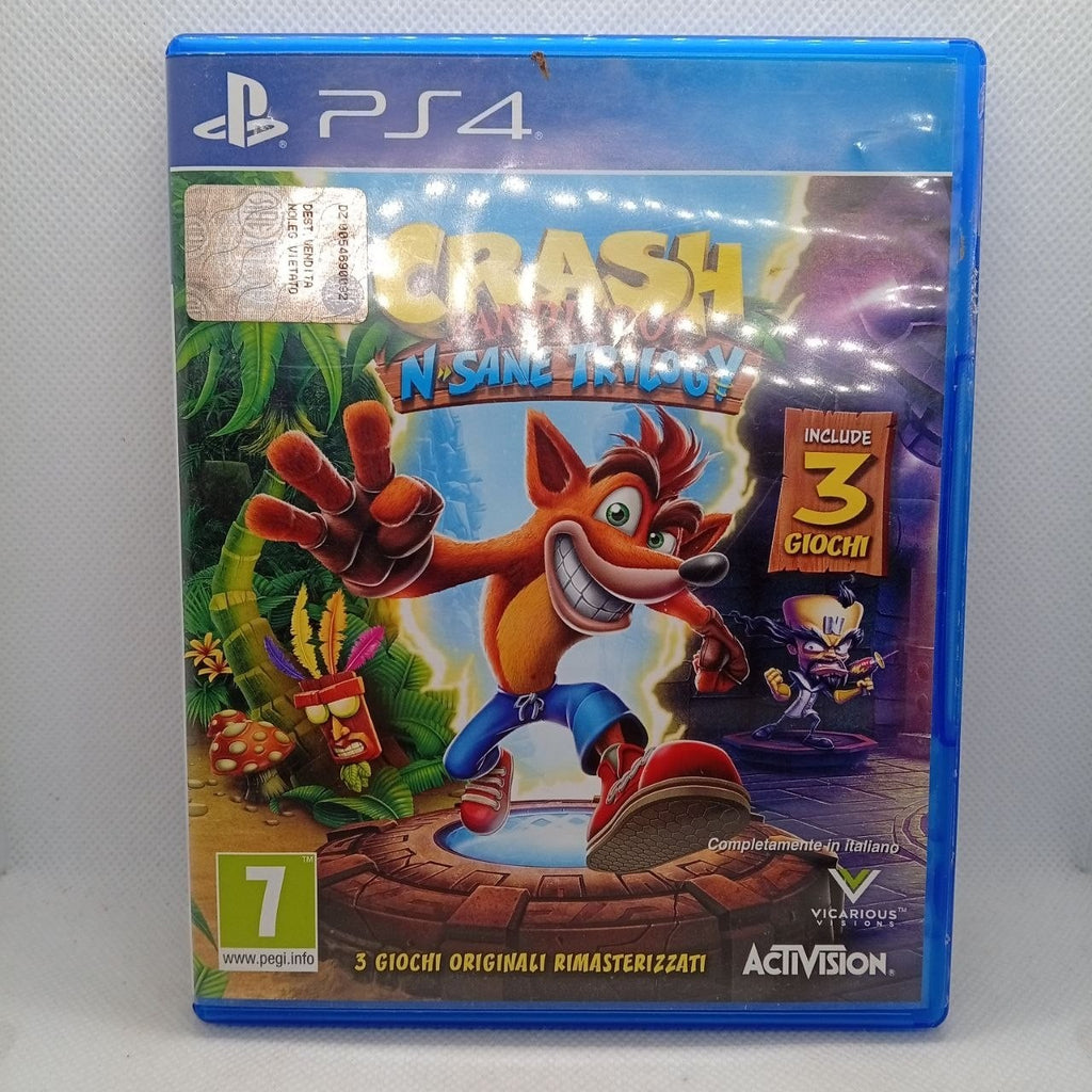 Crash Bandicoot N Sane Trilogy Ps4