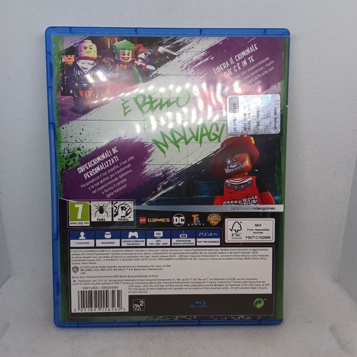 Lego DC Super Villains Ps4