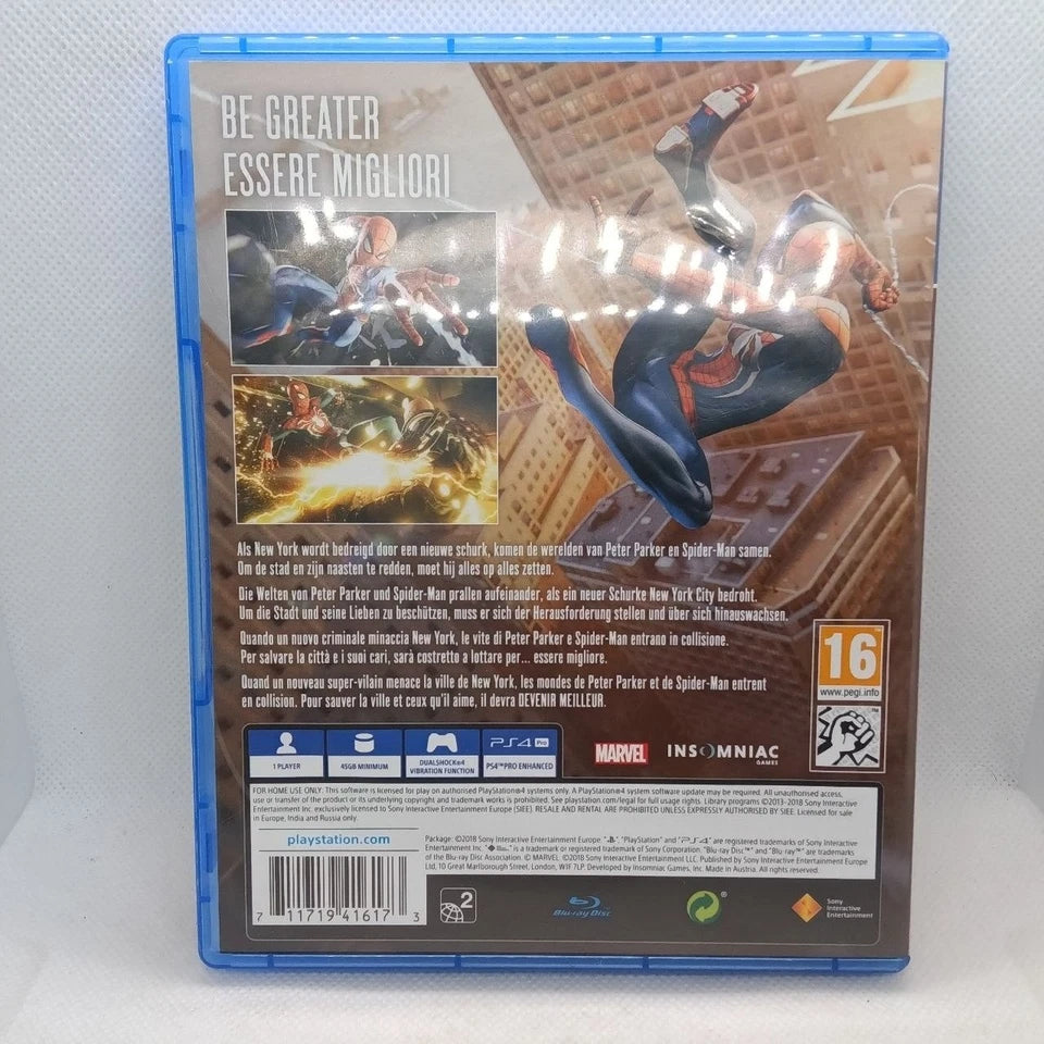 Spider Man Ps4